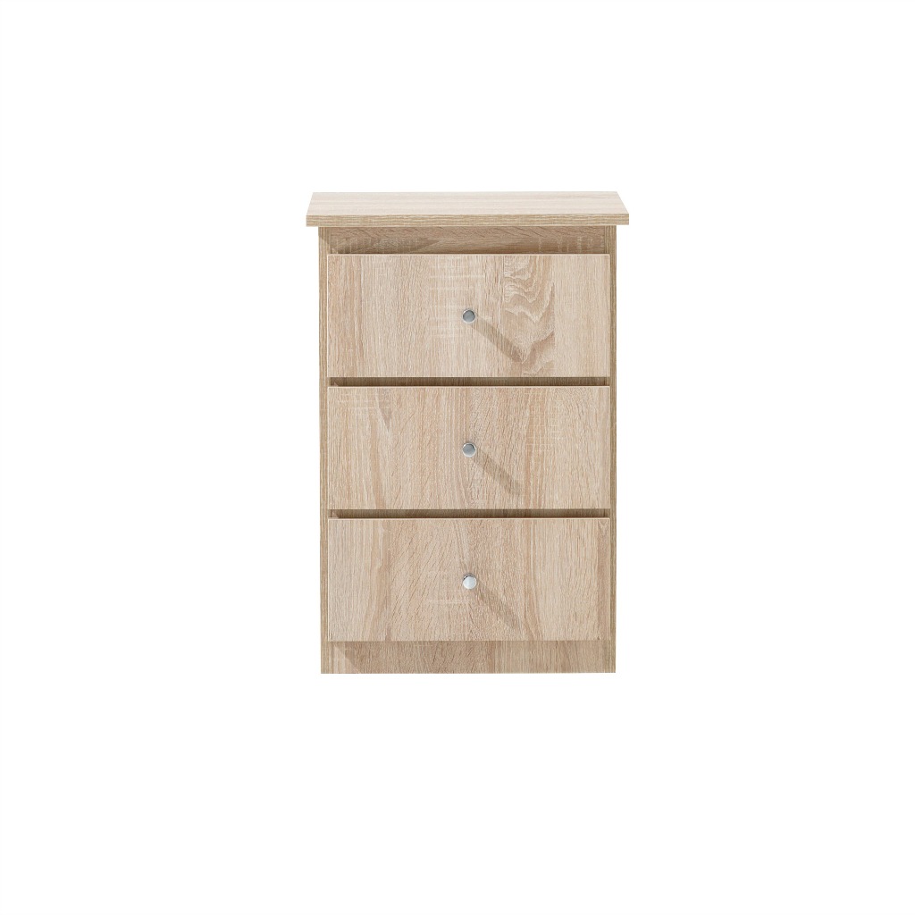 3 Drawer Melamine Chest Thriftway Furniture