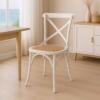 Crossback Rattan Dining Chair