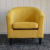 Pamela Pablo Yellow Accent Chair (1)