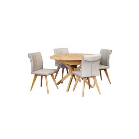 York Round Extension Table