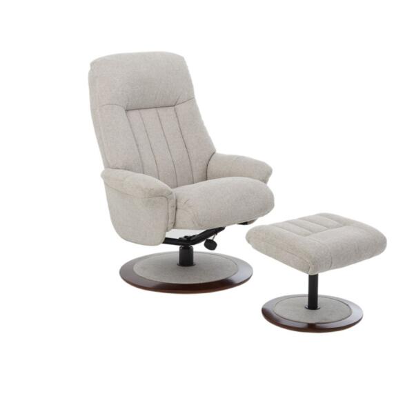 Amsterdam Swivel Recliner & Footstool