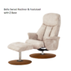 Bella Swivel Recliner & Footstool - Image 4