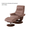 Estella Swivel Recliner & Footstool - Image 2