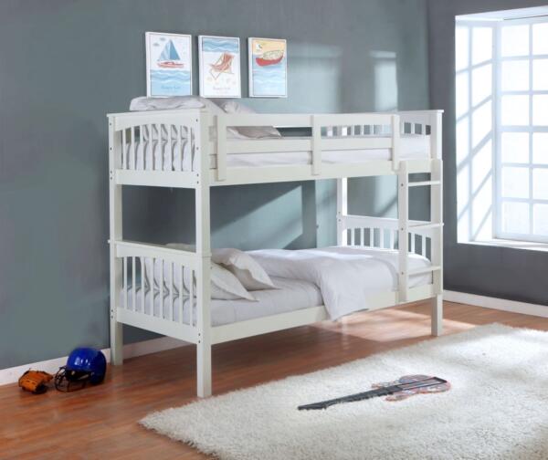 Bridie Single Bunk White