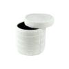 Halo Storage Ottoman - White - Image 2