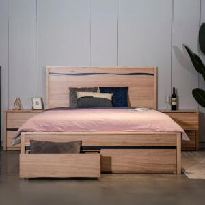 Messmate Hardwood Storage Bed