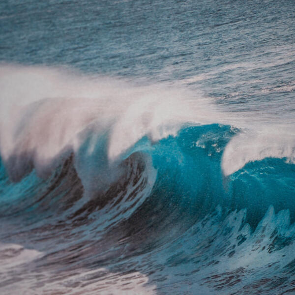 Coastal Waves Closeup