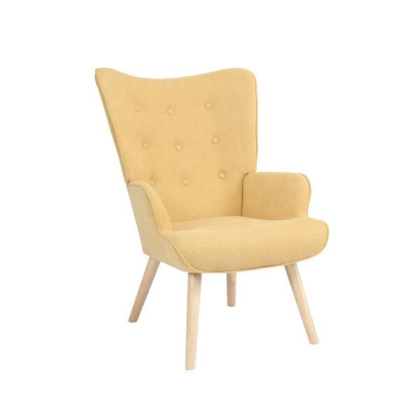 Lucy Accent Chair - Yellow