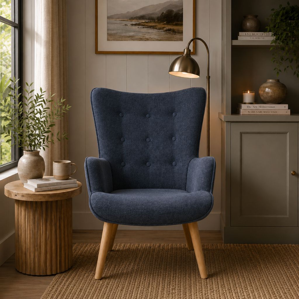 Lucy Dark Blue Front