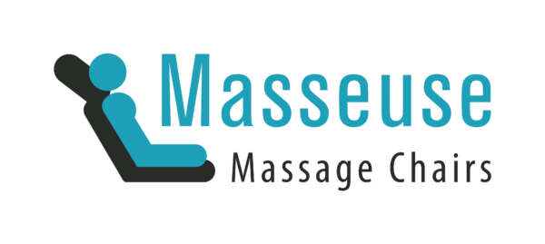 Masseuse Massage Chairs Logo - Blue Black