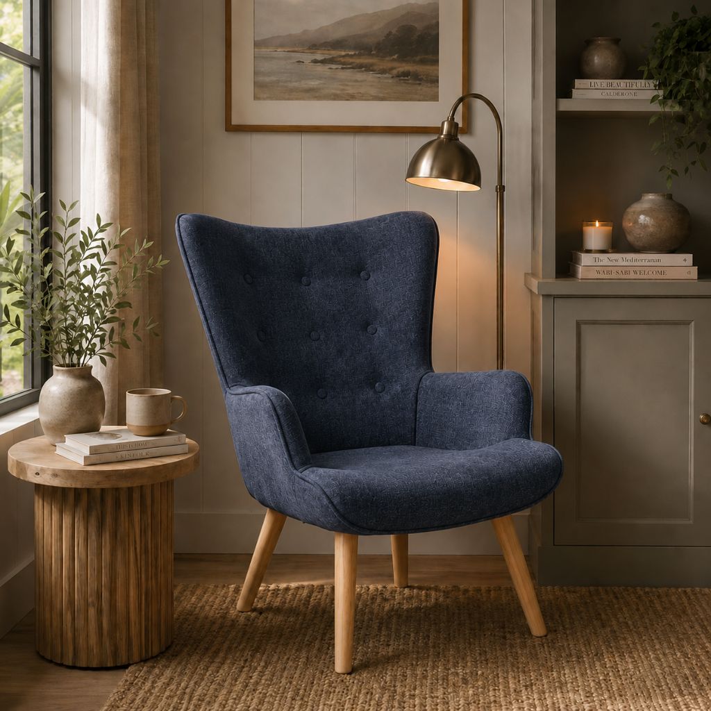Lucy Dark Blue Angle