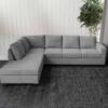 Bailey Chaise - Left Hand Facing- Mid Grey
