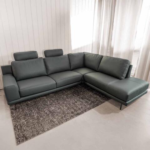 Henry Corner Chaise Shale Grey(1)