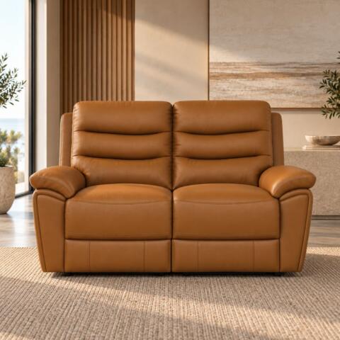 Derby 2 Seater Leather