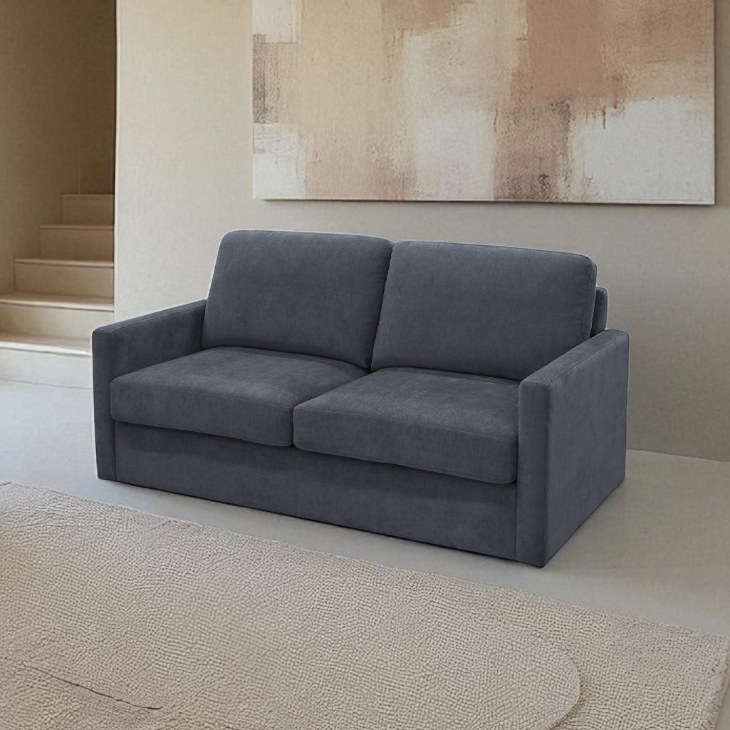 Chloe Sofa Bed-charcoal