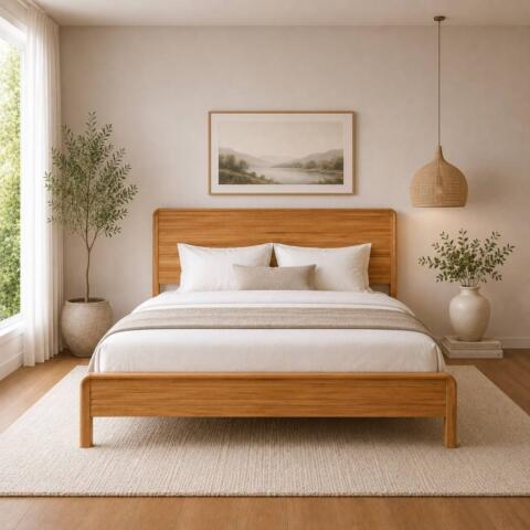 Oakland Queen Bed - 1 ONLY SPECIAL