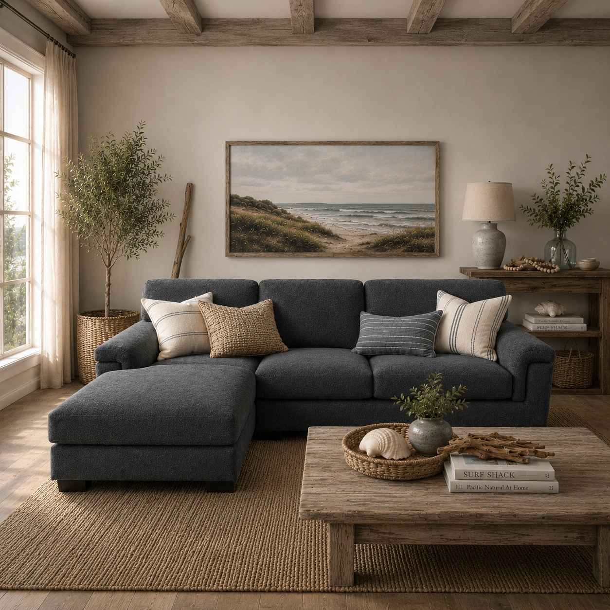 Idaho Lhf Chaise - Iron