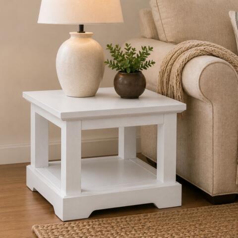Seaside Lamp Table Styled