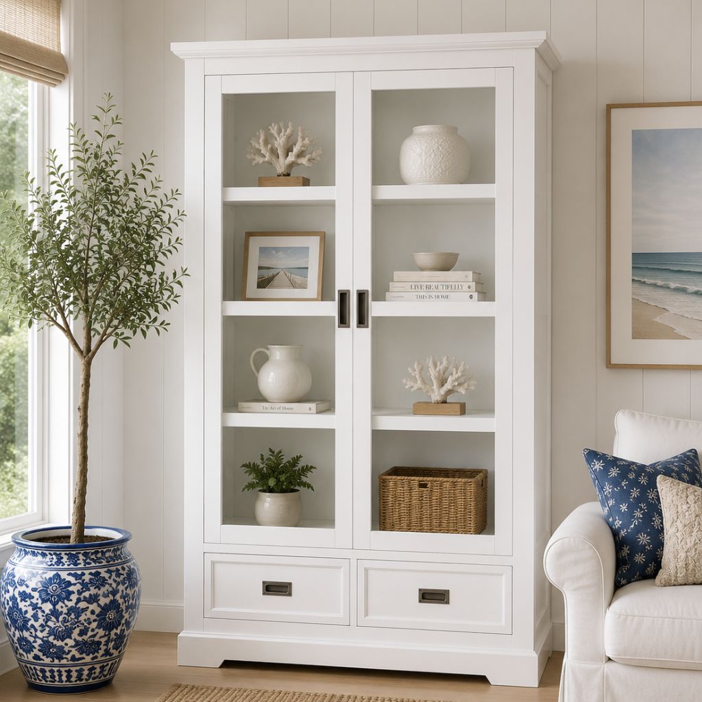 Seaside Large Display Cabinet