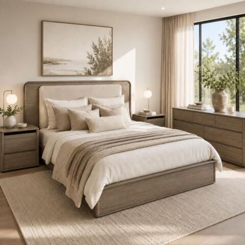 Anglesea Bedroom Suite - Dresser - Light Oak
