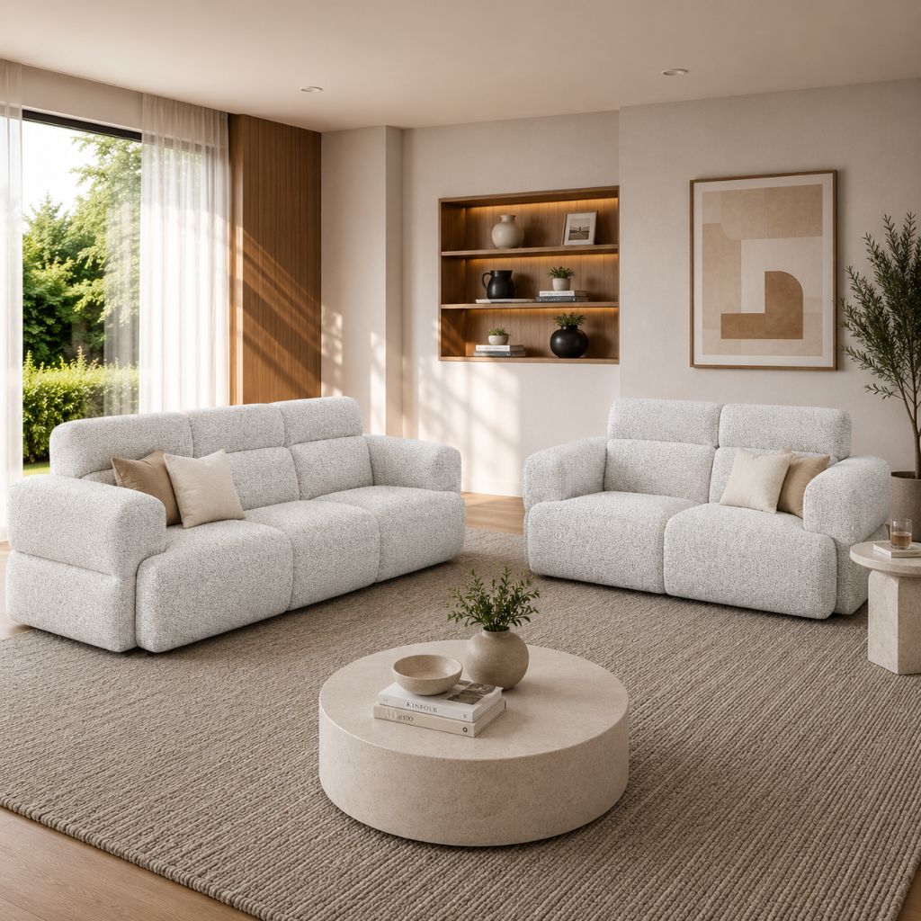 Harbor Sofa Set Dove