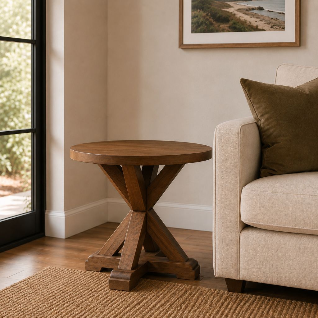 Heritage Round End Table 2