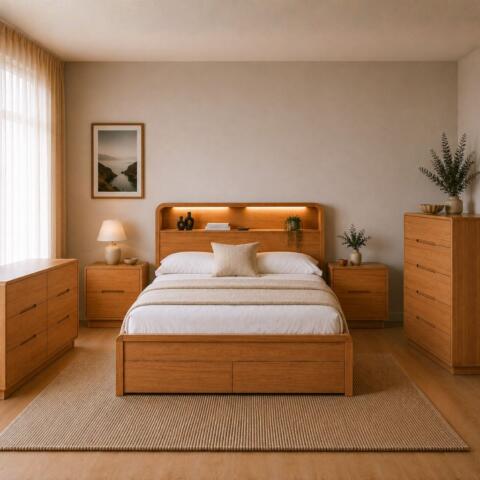 Jade Full Bedroom Suite
