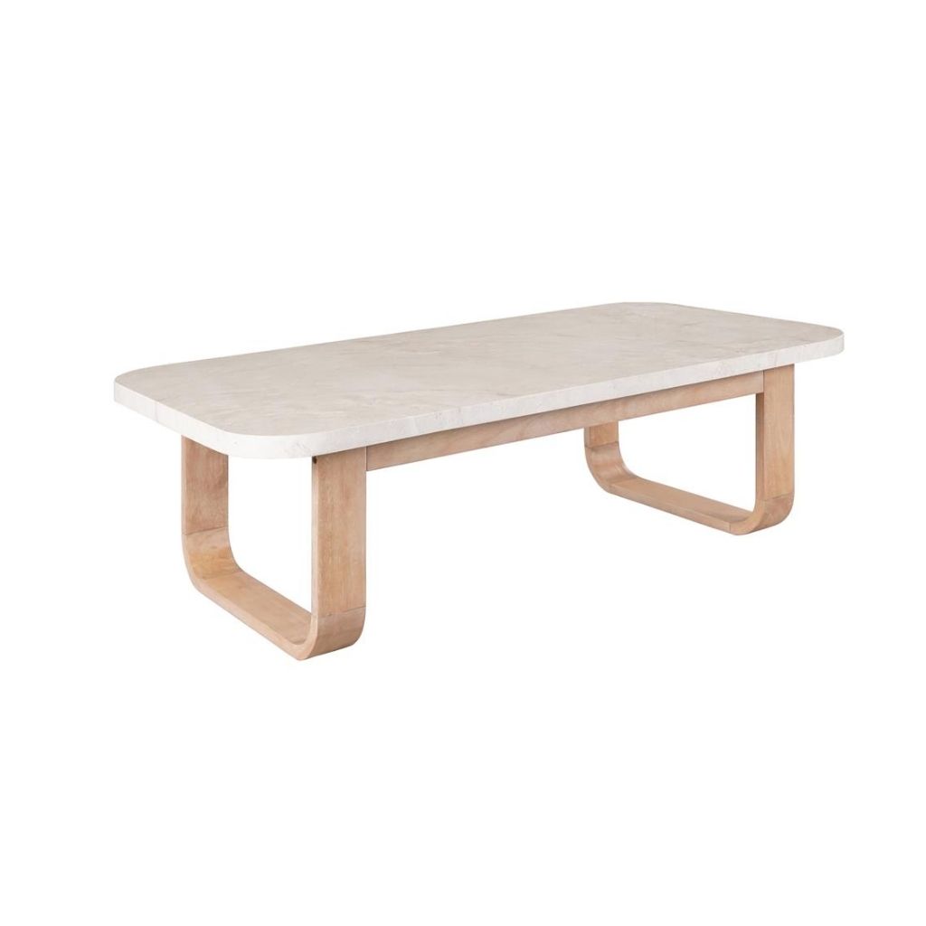 Capri Outdoor Coffee Table - Angle