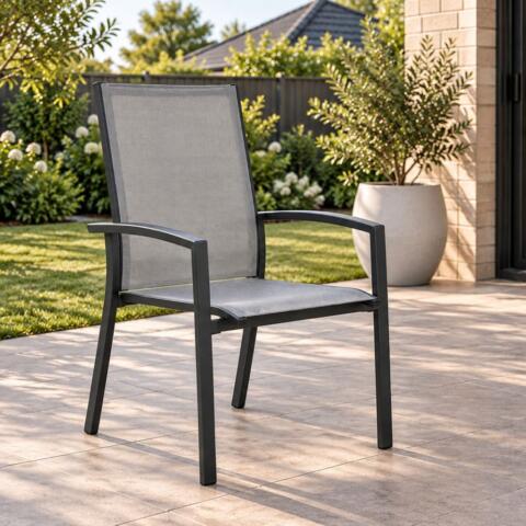 Florida Outdoor Chair - Charcoal