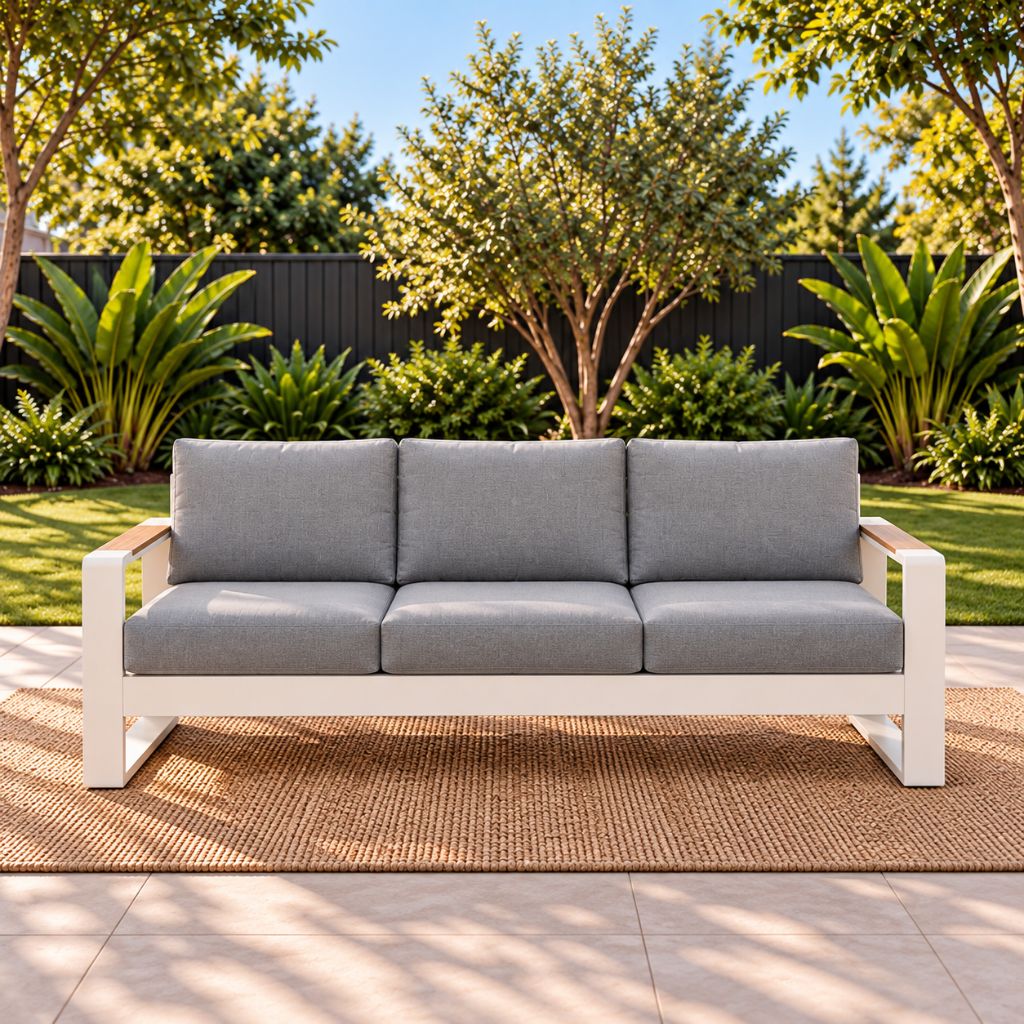 Maderia 3seater White