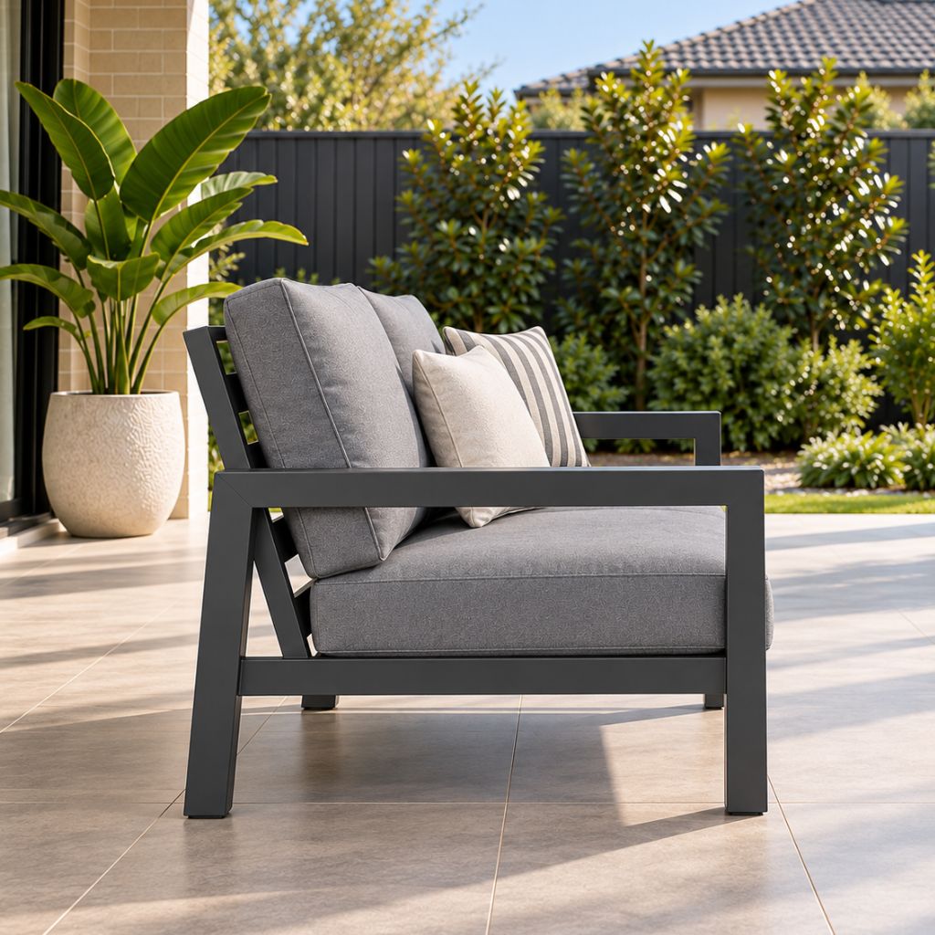 Matzo 2 Seater Gunmetal 2