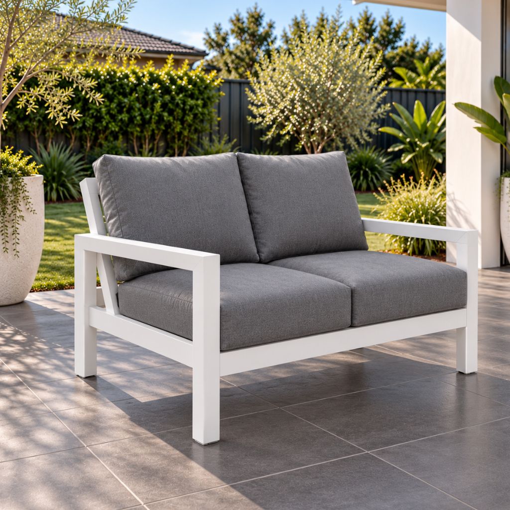 Matzo 2 Seater White 2
