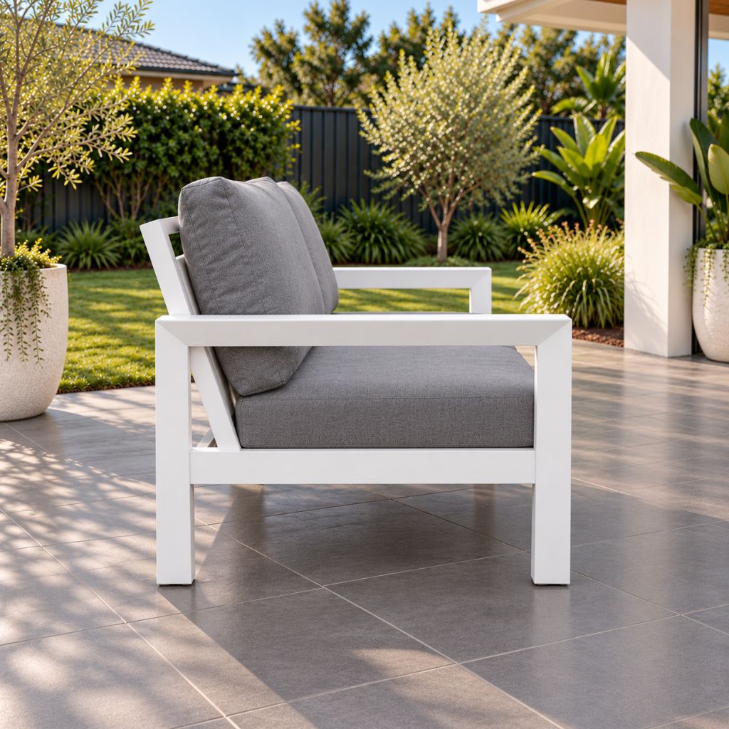 Matzo 2 Seater White 3