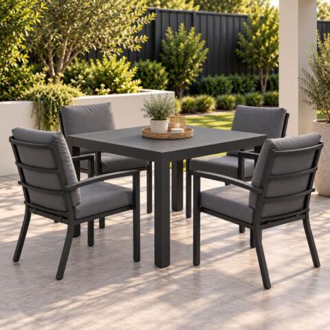 Matzo 5pce High Back Dining