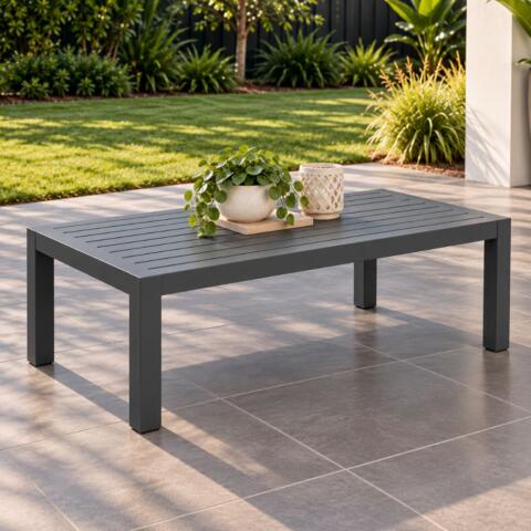 Matzo Coffee Table - Gunmetal