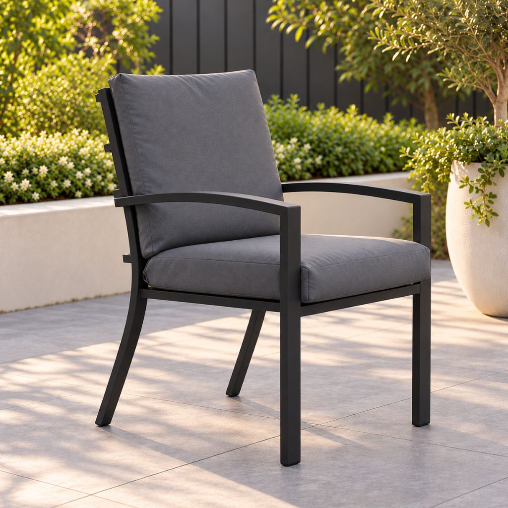 Matzo High Back Chair Gunmetal 3