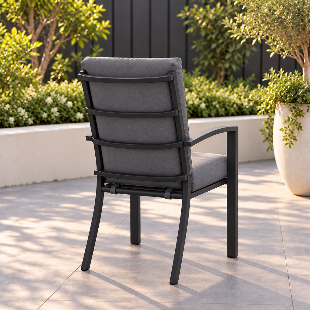Matzo High Back Chair Gunmetal 4