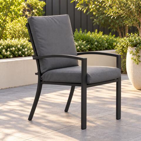 Matzo High Back Chair Gunmetal