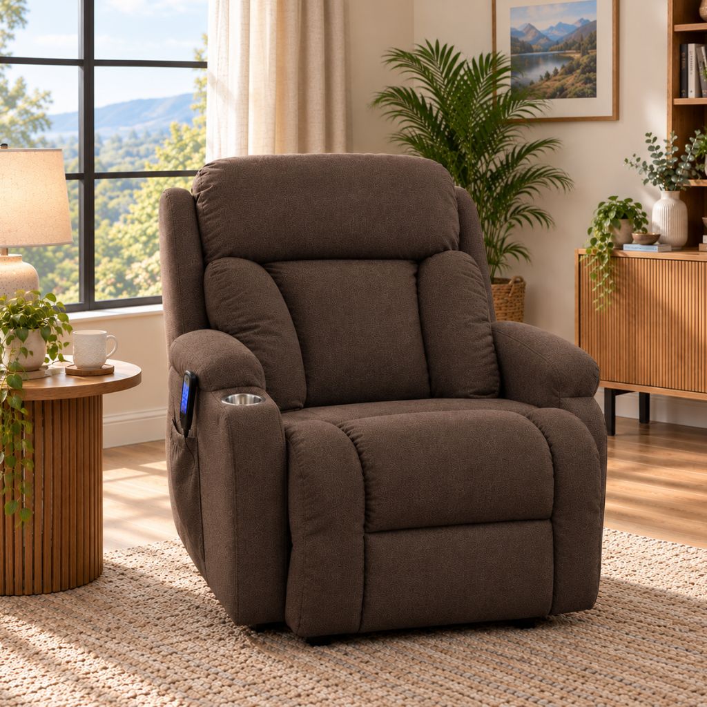 Vital Ease Lift Chair - Dark Brown